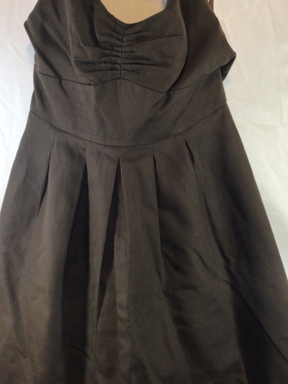 J.Crew Fit & Flare Halter Dress Size 2 100% Cotton Full Skirt Preppy Cocktail - Picture 6 of 15